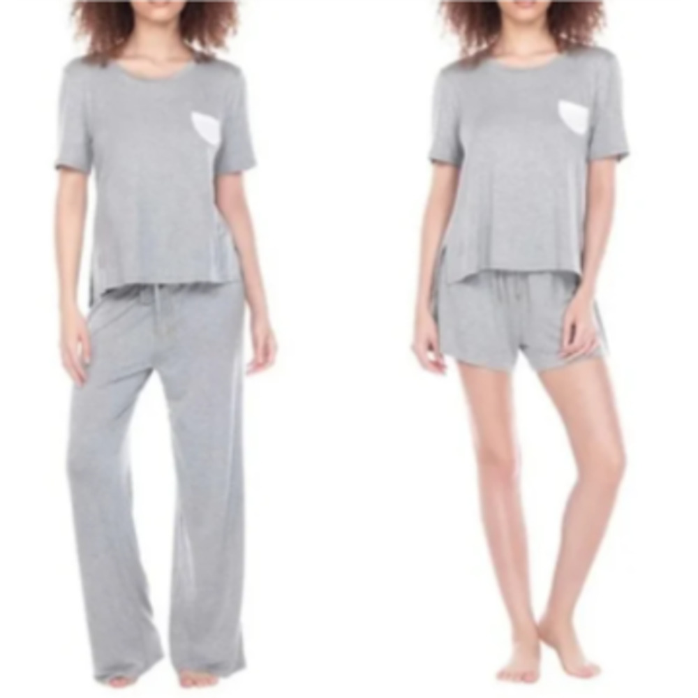 Honeydew women's 3-piece lounge set, gray